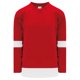 Athletic Knit (AK) H550BY-DET492B Youth 2007 Detroit Red Wings Red Hockey Jersey