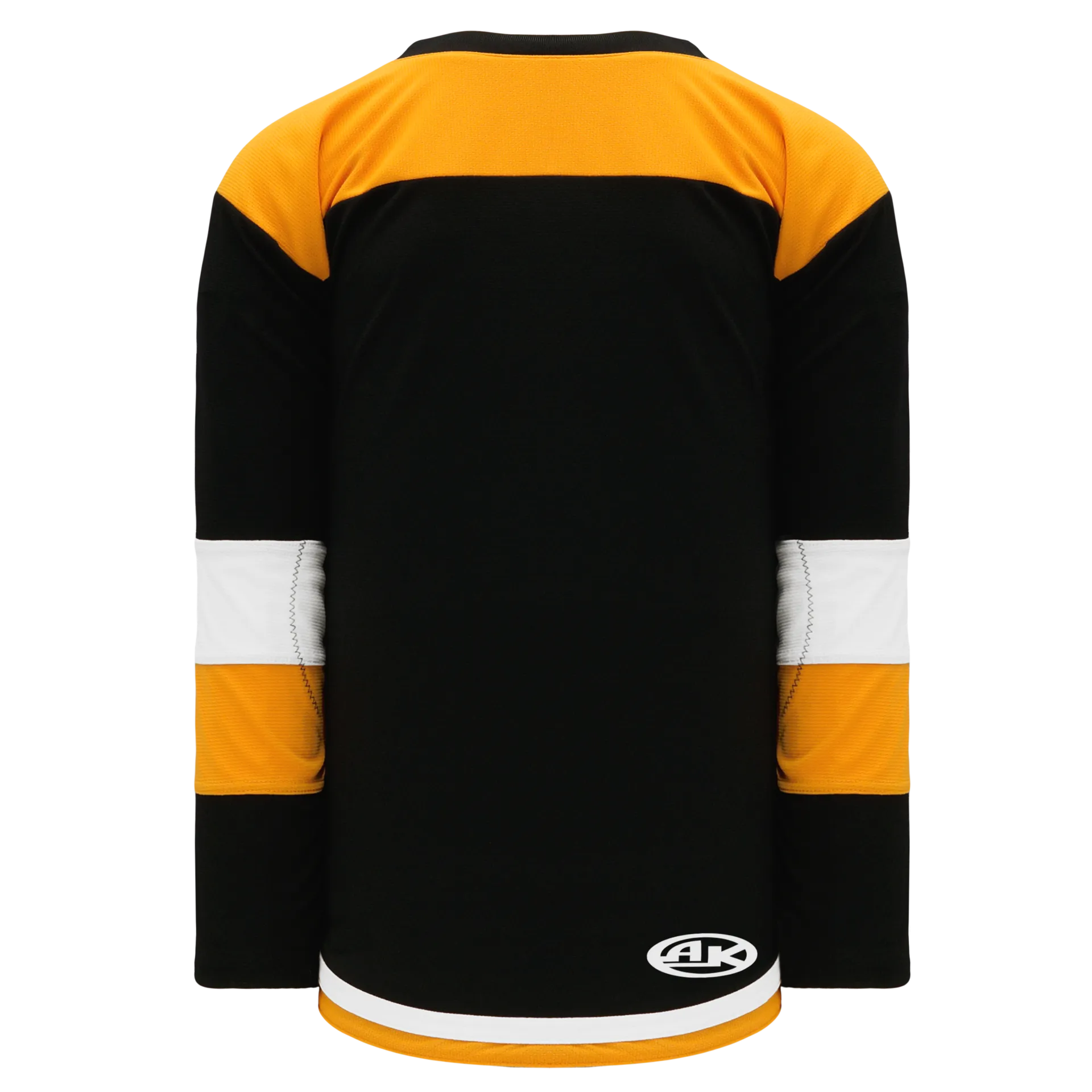 Athletic Knit (AK) H7400Y-437 Youth Black/Gold Select Hockey Jersey