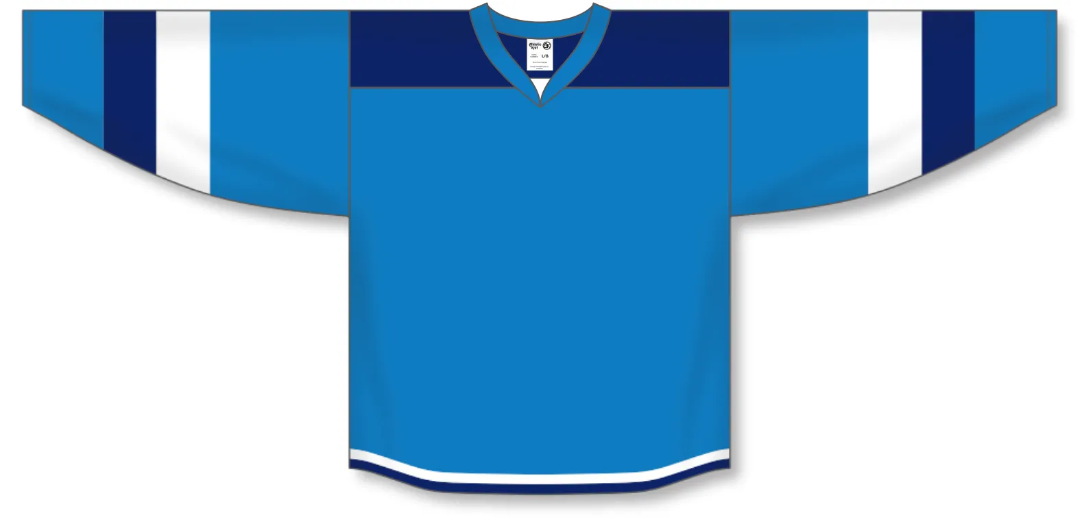 Athletic Knit (AK) H7400Y-468 Youth Pro Blue Select Hockey Jersey