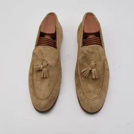 Calf Suede Tassel Loafer