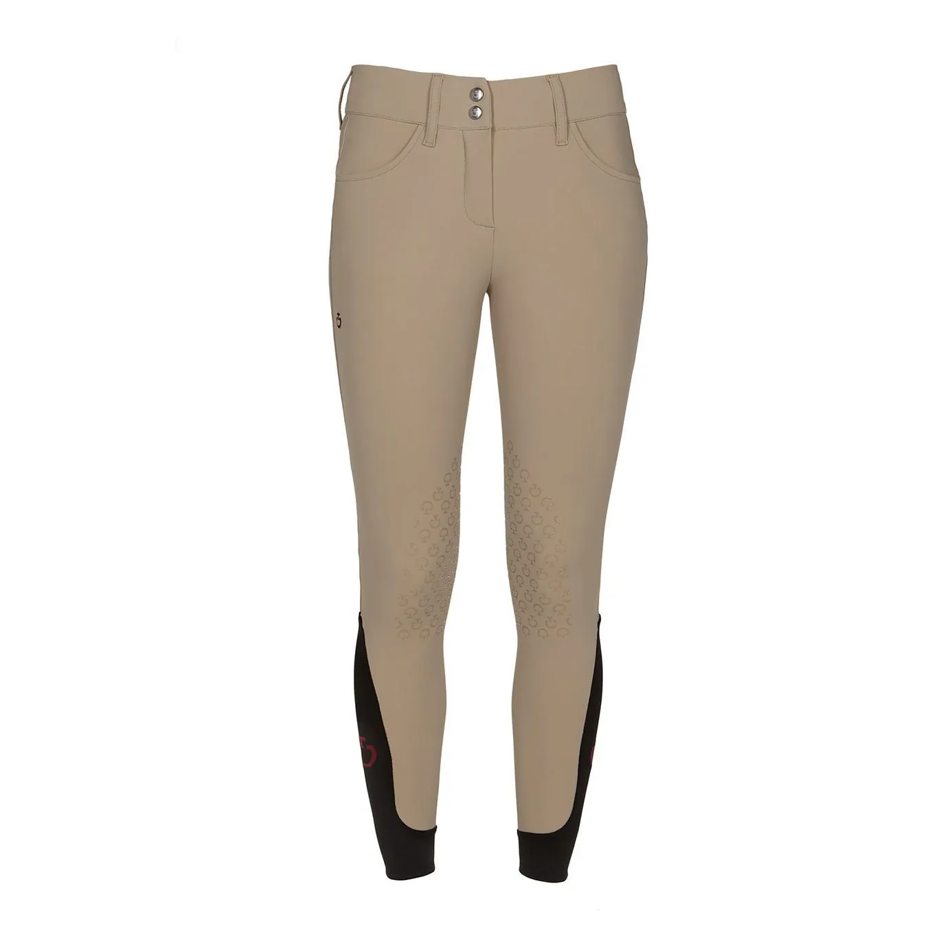 Cavalleria Toscana American Breeches Knee Grip - Beige