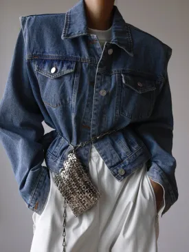 CROPPED DENIM JACKET