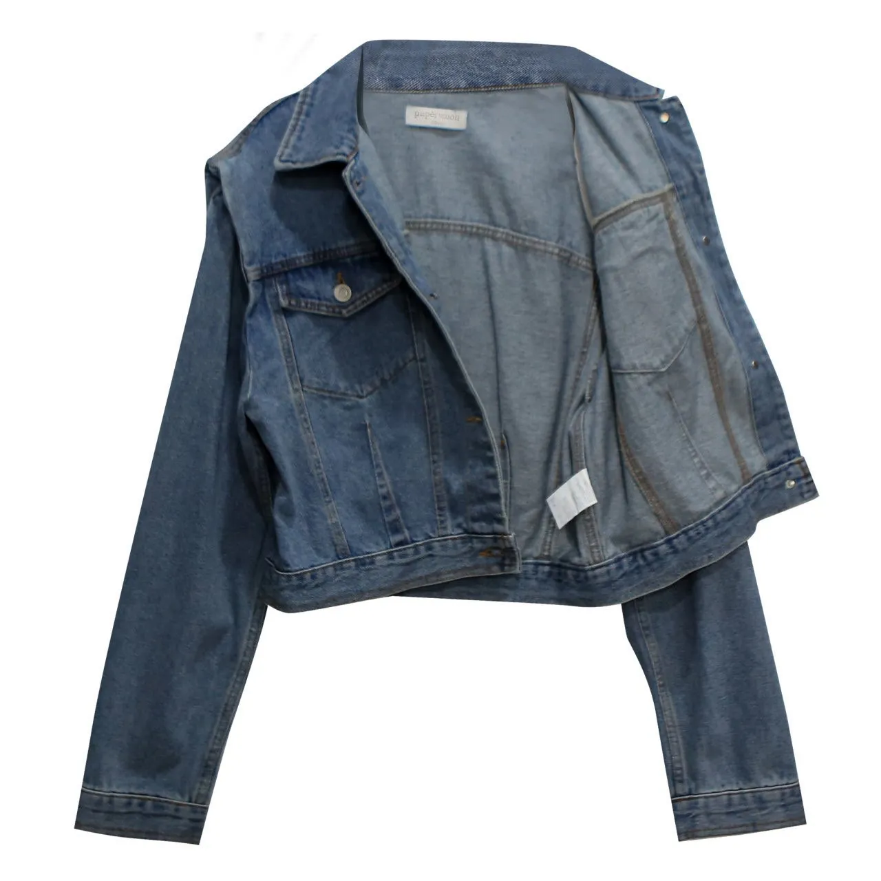 CROPPED DENIM JACKET