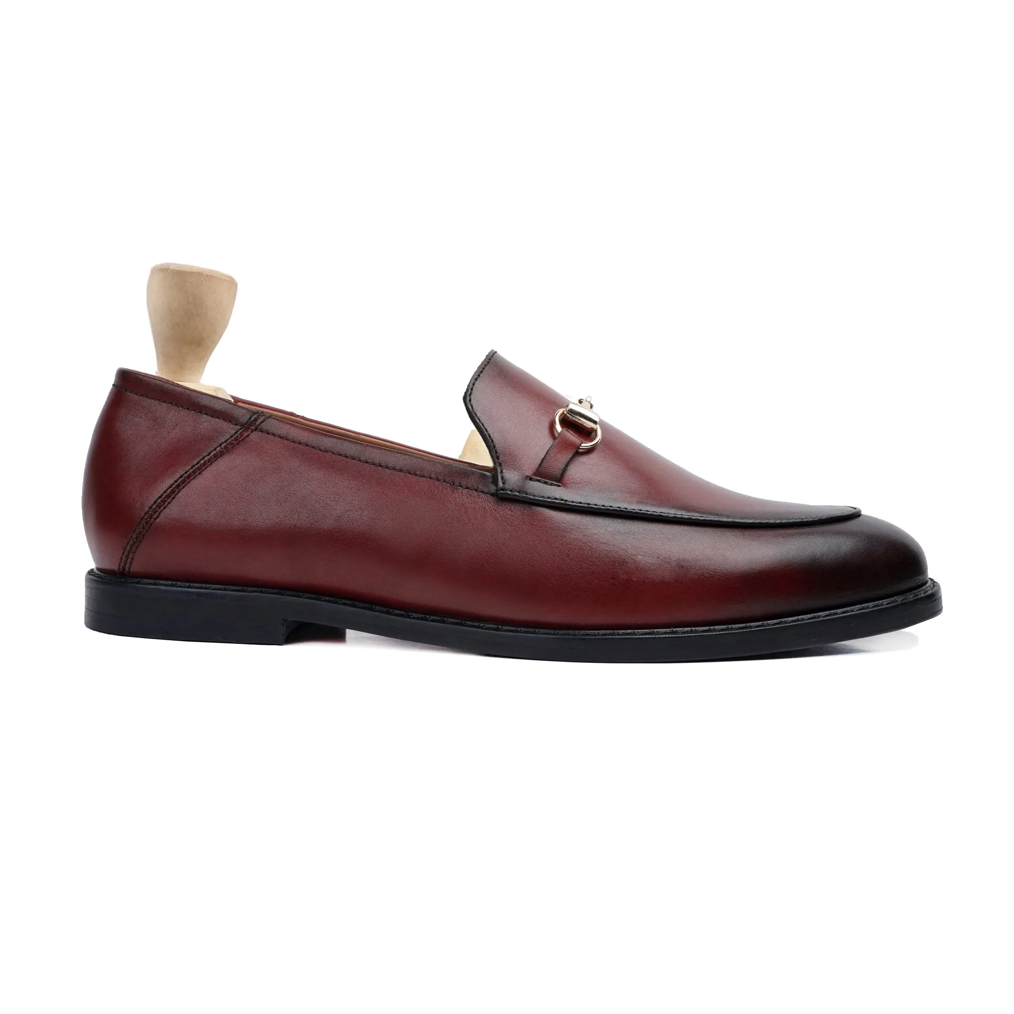 Kiltie - Men's Oxblood Calf Leather Loafer