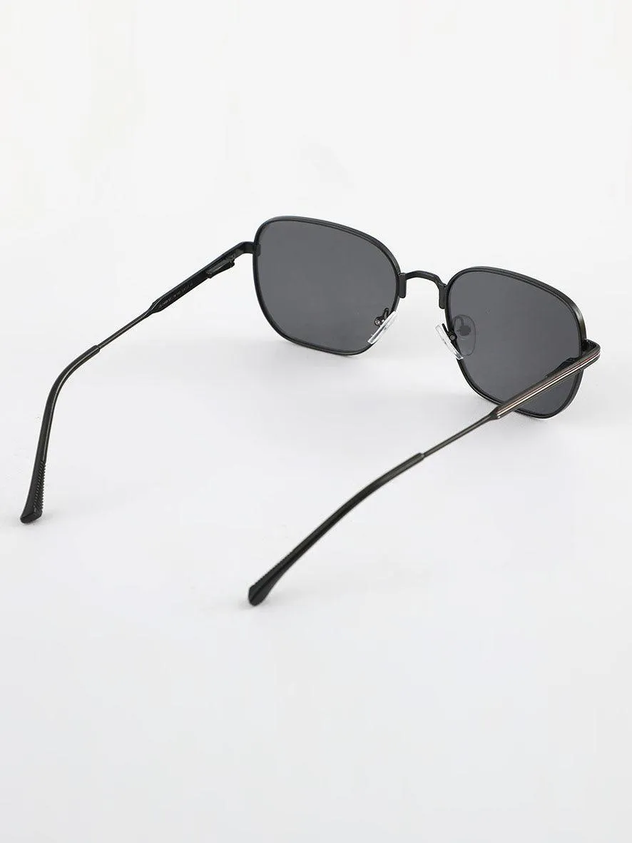 Stylish Square Sunglass - Black