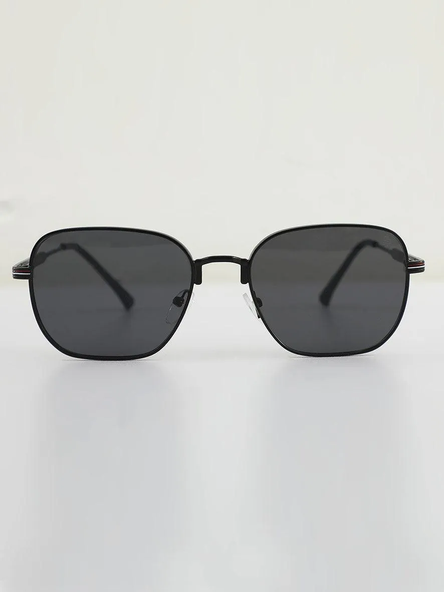 Stylish Square Sunglass - Black