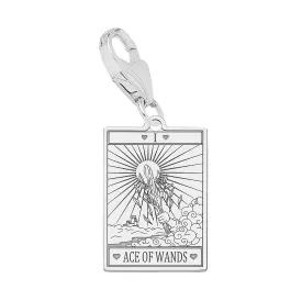 The Ace of Wands Tarot Charm