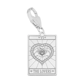 The Lovers Tarot Charm