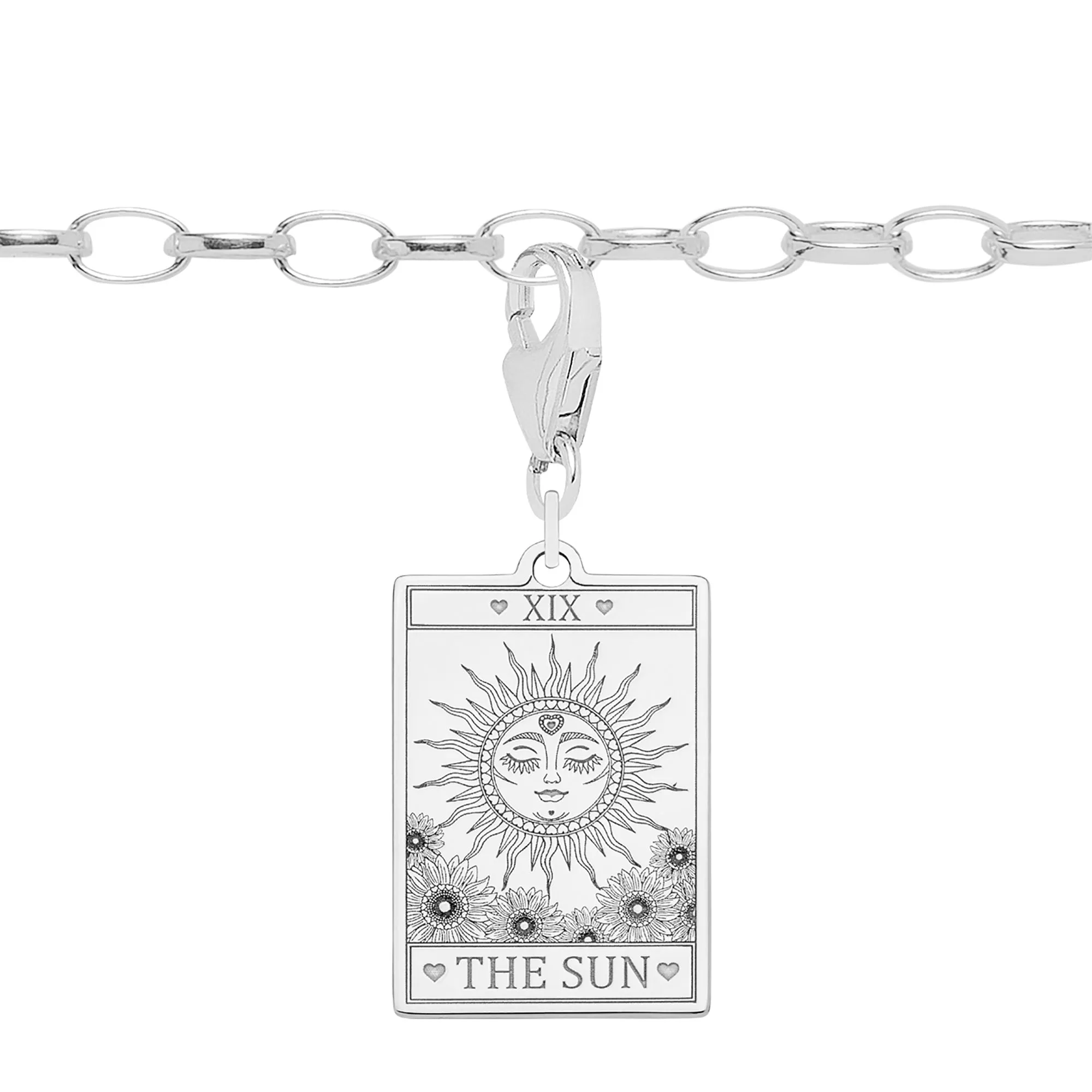 The Sun Tarot Charm