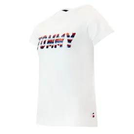 Tommy Hilfiger Girls' Bubblegun Sequin T-Shirt