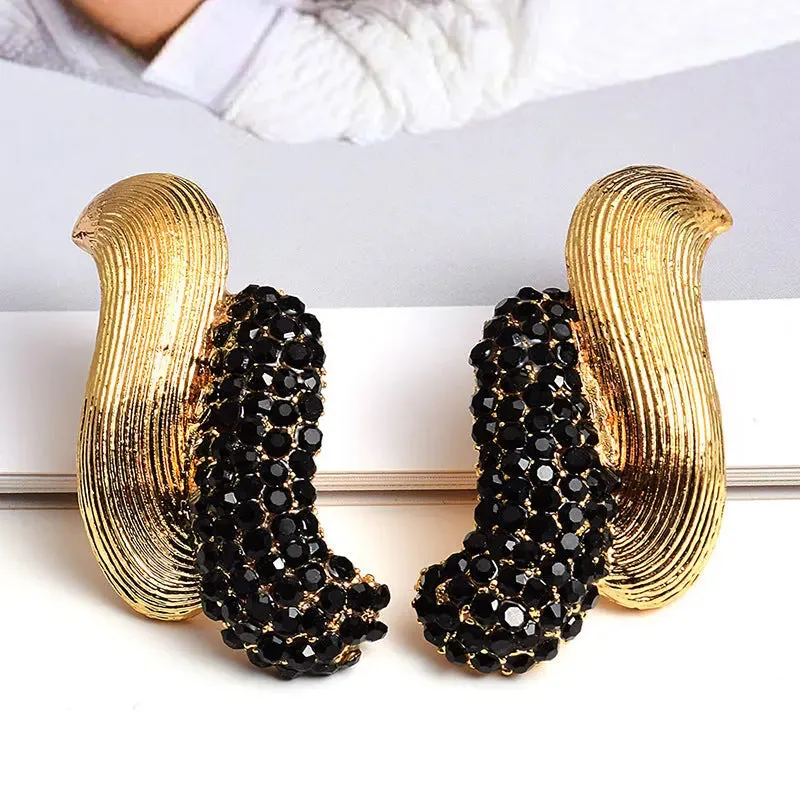 Trendy Diamond Earrings